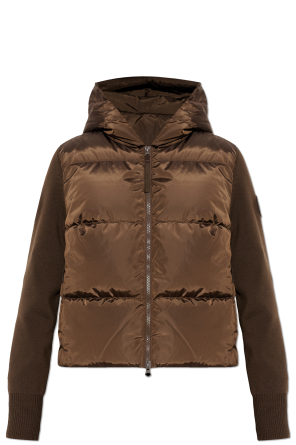 Sweatshirt com enchimento de penas