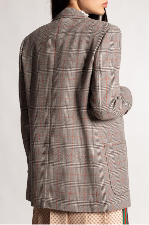 Gucci Checked blazer