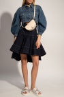 Alexander McQueen BLUE Asymmetrical denim jacket