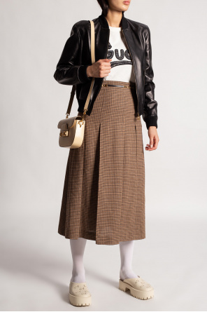 Leather jacket od Gucci