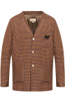 Gucci BROWN Checked blazer