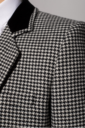 Saint Laurent Houndstooth blazer