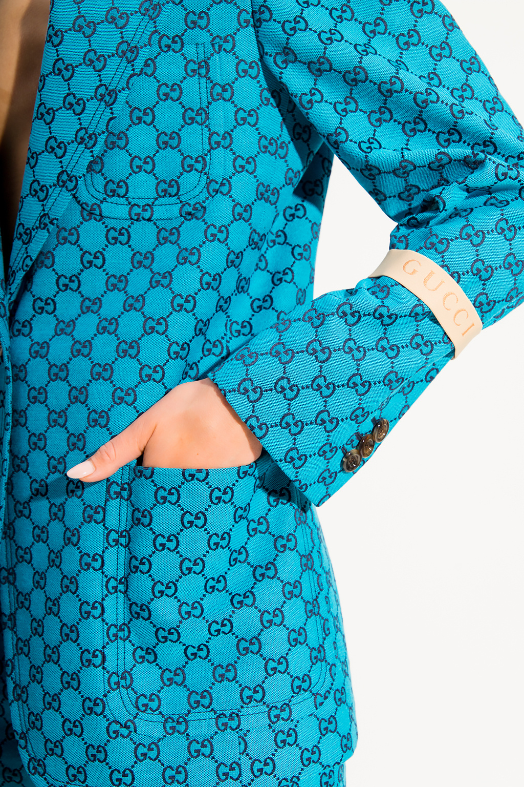 Gucci Blazer with notch lapels, Women's Clothing