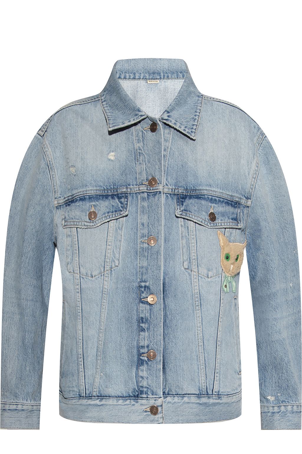 Gucci Appliquéd Denim Jacket