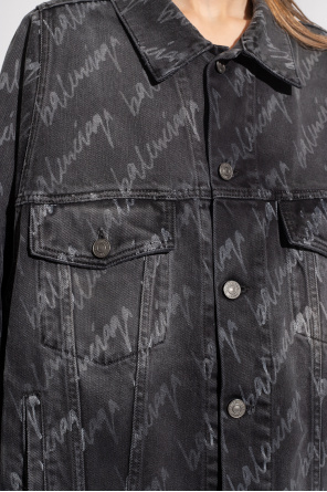 Balenciaga Denim jacket with wide sleeves