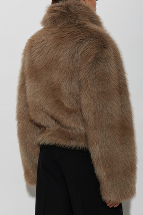STAND STUDIO Fake fur coat ‘Lena’