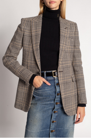 Saint Laurent Checked blazer