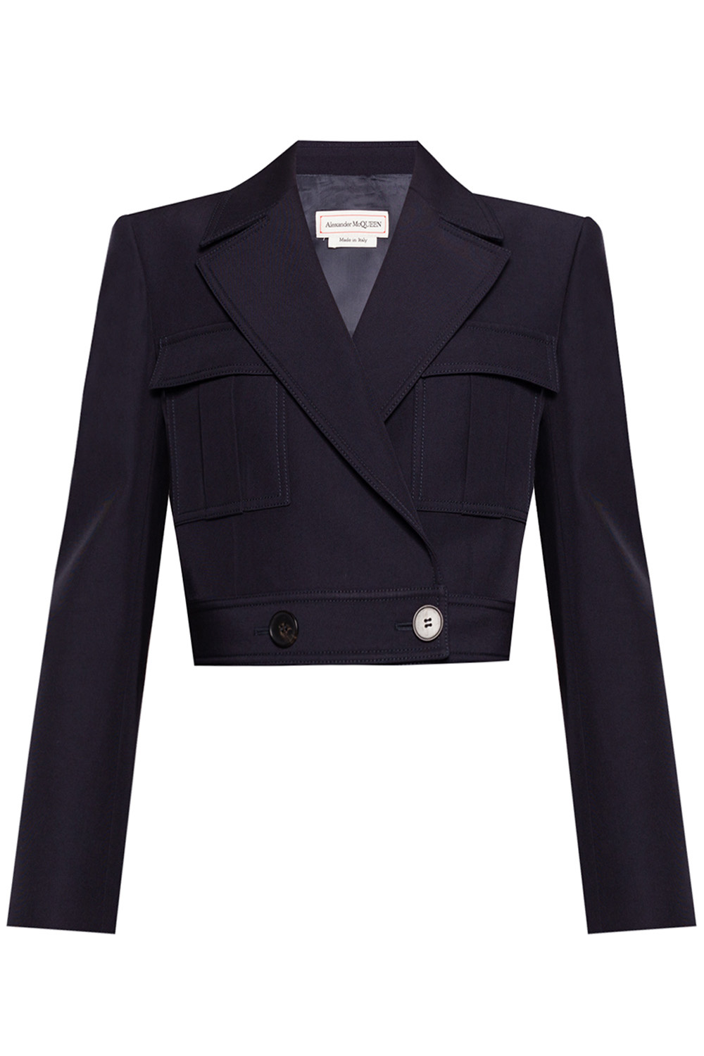 Alexander McQueen Cropped blazer