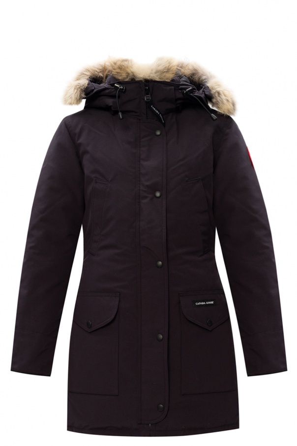 Canada Goose ‘Trillium’ down faux-leather jacket