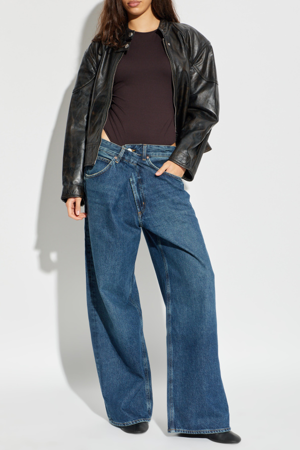 STAND STUDIO Lederjacke „Alita“