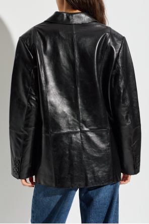 STAND STUDIO Americana de cuero "Alondra"