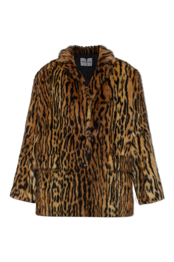 Emmie Faux Fur Coat od STAND STUDIO
