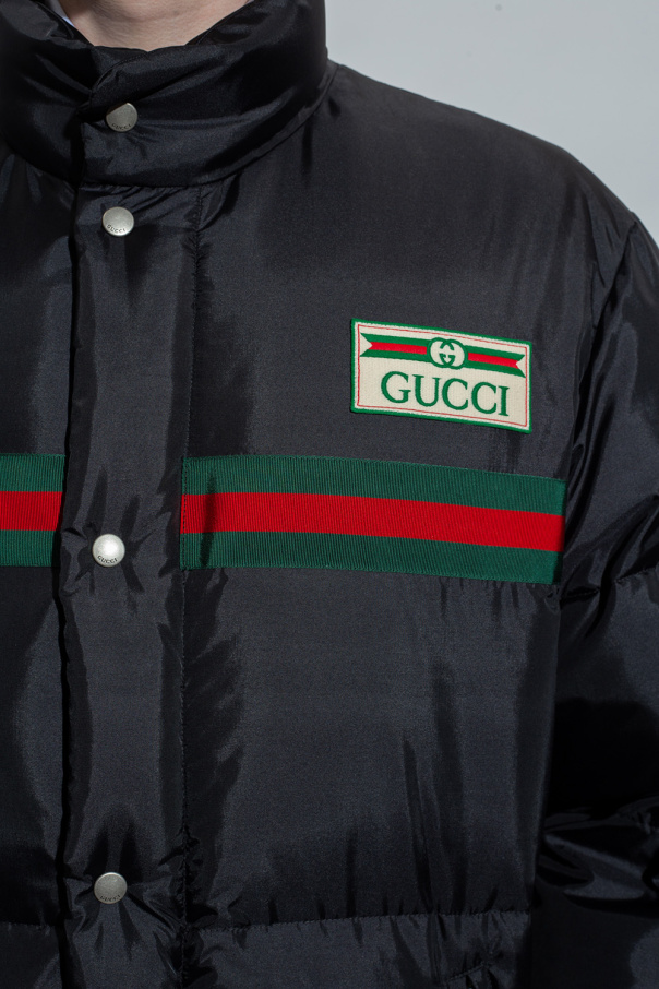 Gucci Web Down Jacket
