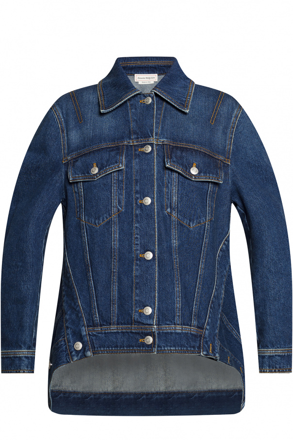 Alexander McQueen Oversize denim jacket