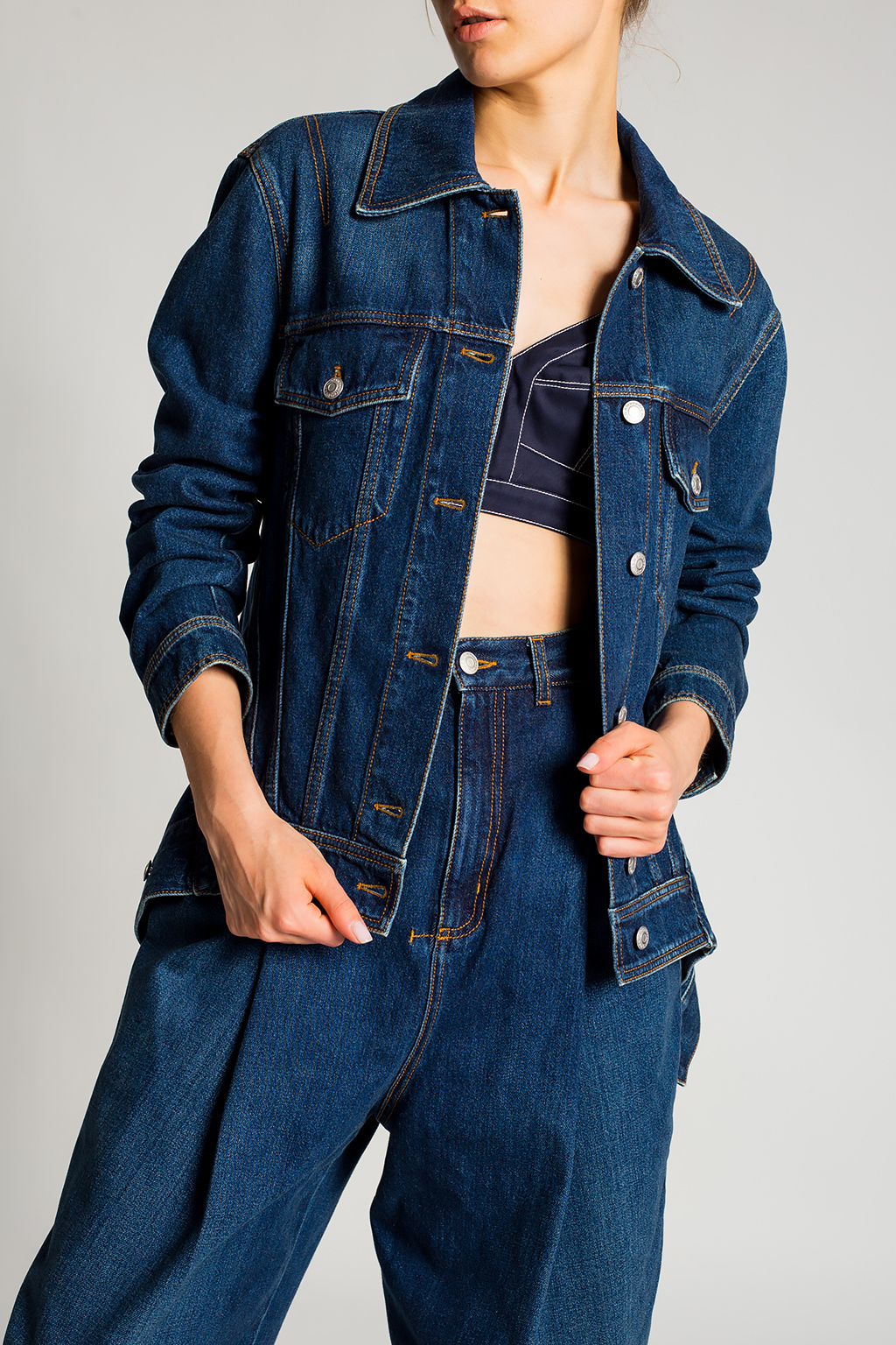 Alexander McQueen Oversize denim jacket