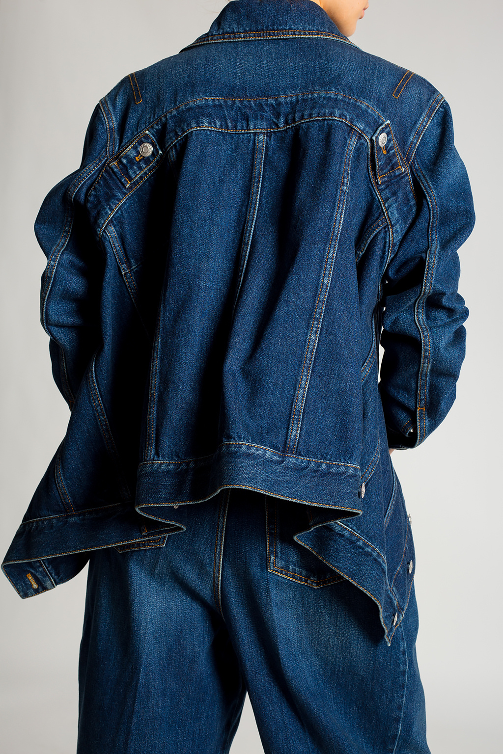 Alexander McQueen Oversize denim jacket