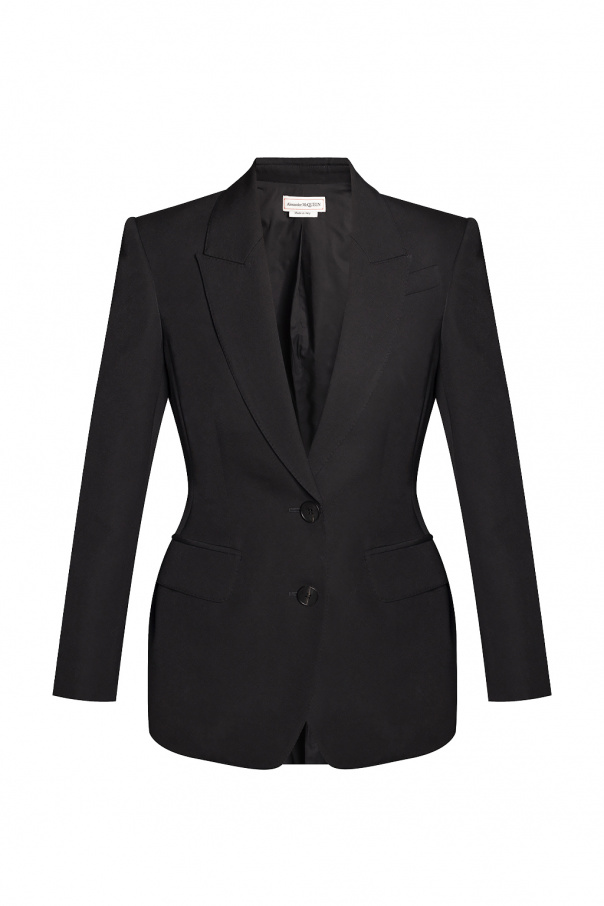 Alexander McQueen Blazer with peak lapels