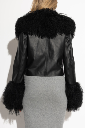 STAND STUDIO Chaqueta de cuero "Mim"