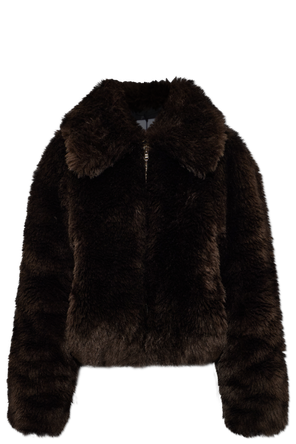 Aya Faux Fur Bomber Jacket