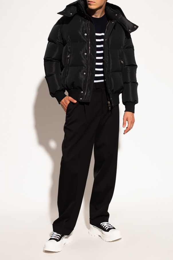 Alexander McQueen 本革トレーナー - トップス