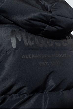 Alexander McQueen Alexander McQueen Perlenkette mit Totenkopf Schwarz