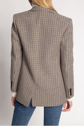 Saint Laurent Houndstooth blazer