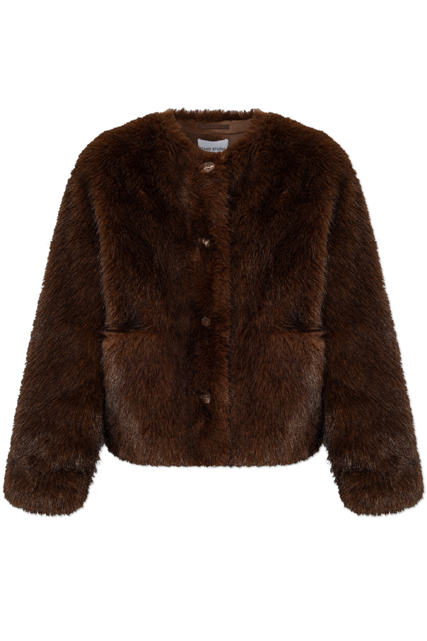 STAND STUDIO '‘Siena’' faux fur jacket