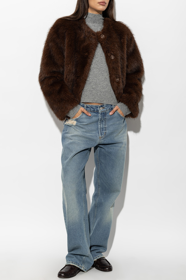 STAND STUDIO '‘Siena’' faux fur jacket