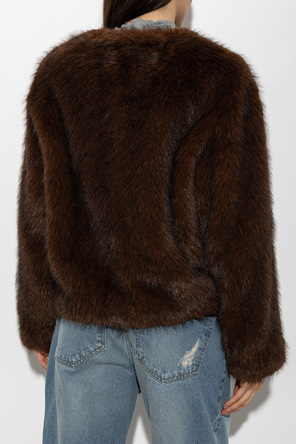 STAND STUDIO '‘Siena’' faux fur jacket