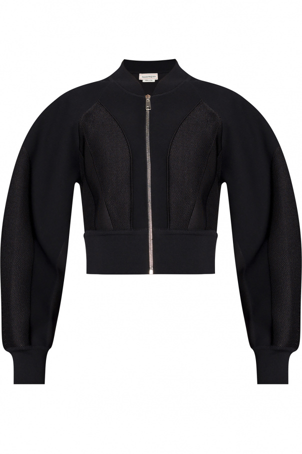 Alexander McQueen Zip-up sweatshirt