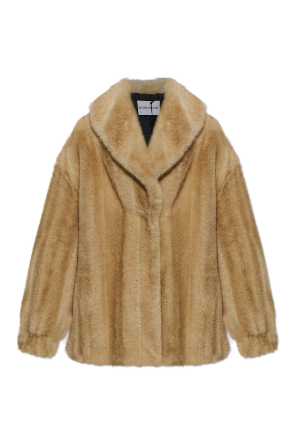 Faux fur coat ‘Francis’ od STAND STUDIO