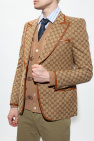 Gucci beige Blazer with logo