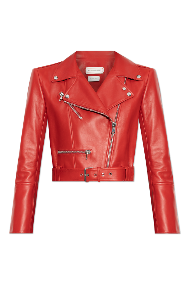 Alexander McQueen Leather Jacket