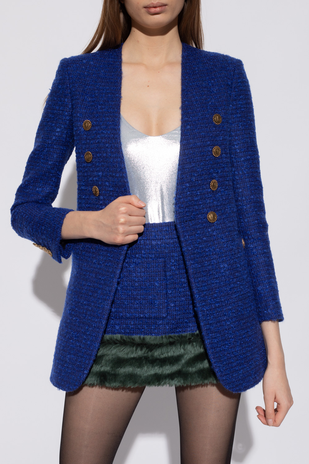 Saint Laurent Tweed blazer