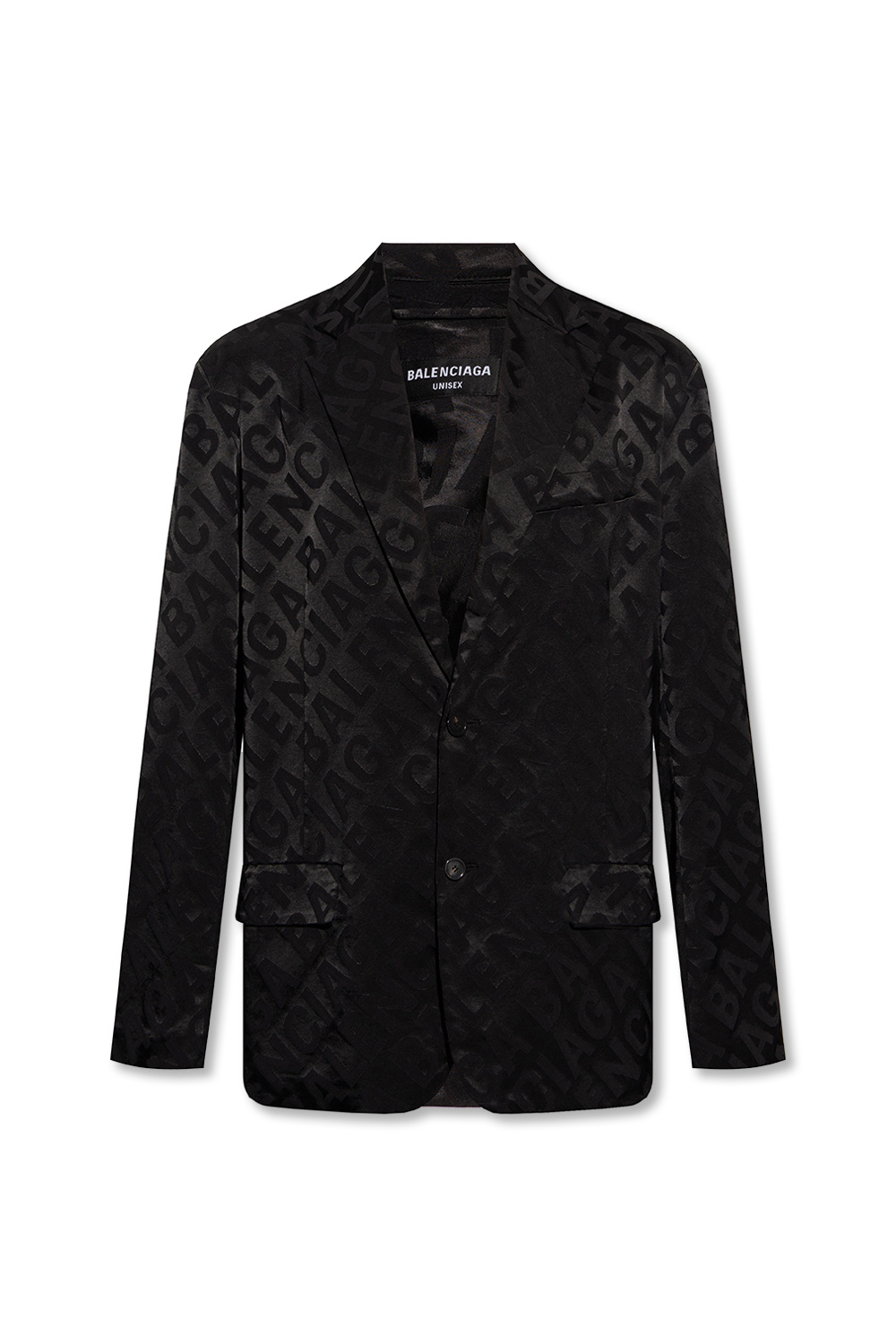 Tom Ford button-up cuffed Knitwear jacket - Black Blazer with logo