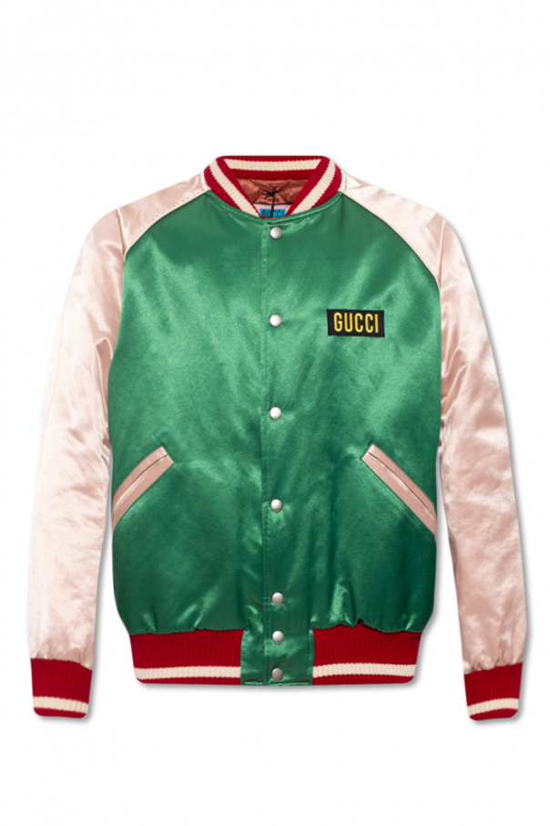 Gucci The ‘Gucci Pineapple’ collection bomber jacket