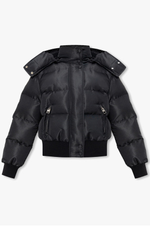 Hooded quilted jacket od Alexander McQueen