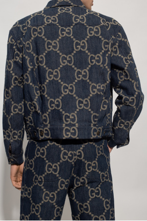 Gucci Jeansowa kurtka z kolekcji ‘Gucci Pineapple’