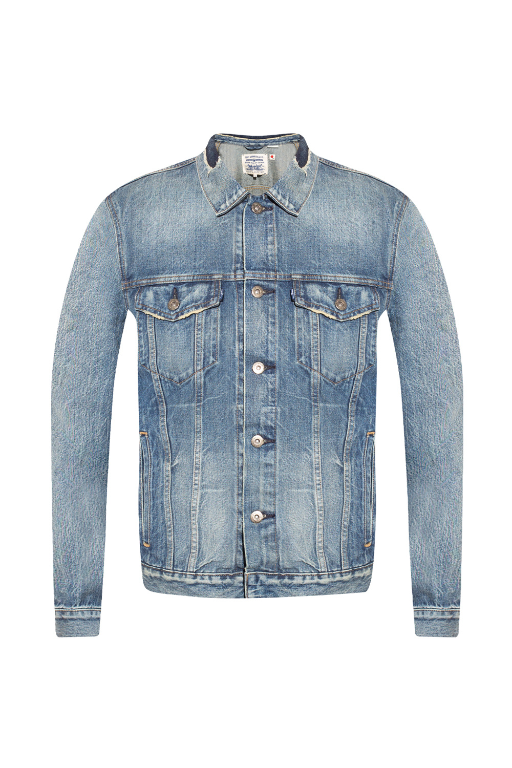 Denim jacket 'Made & Crafted ®' collection Levi's - Rebecca Vallance  round-neck tweed jacket - IetpShops Nepal
