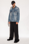 Balenciaga Isabel Marant quilted plaid-check print shirt jacket