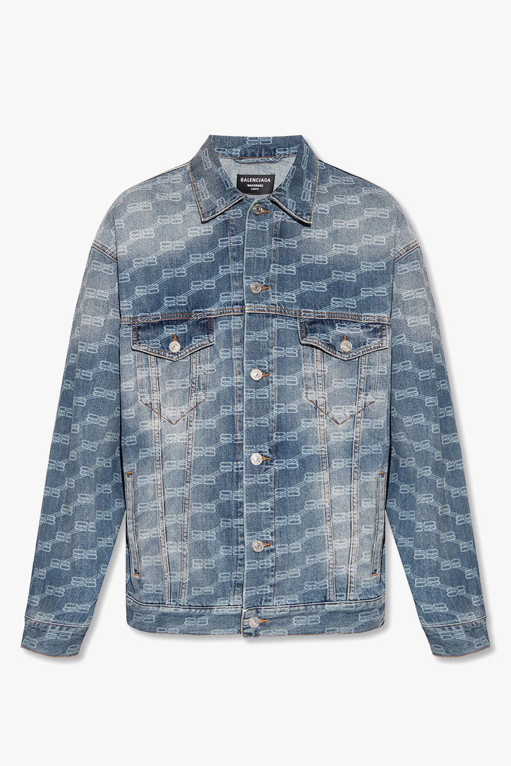 Balenciaga Relaxed-fitting denim jacket