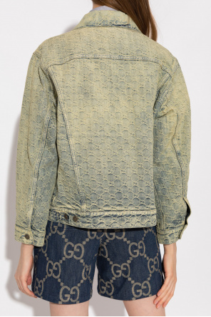 gucci dubbed Denim jacket