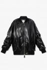 Stella McCartney BLACK Bomber jacket from vegan leather