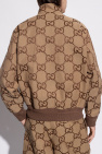 gucci eckigem Monogrammed jacket