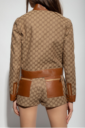 gucci Loafer Jacket with monogram