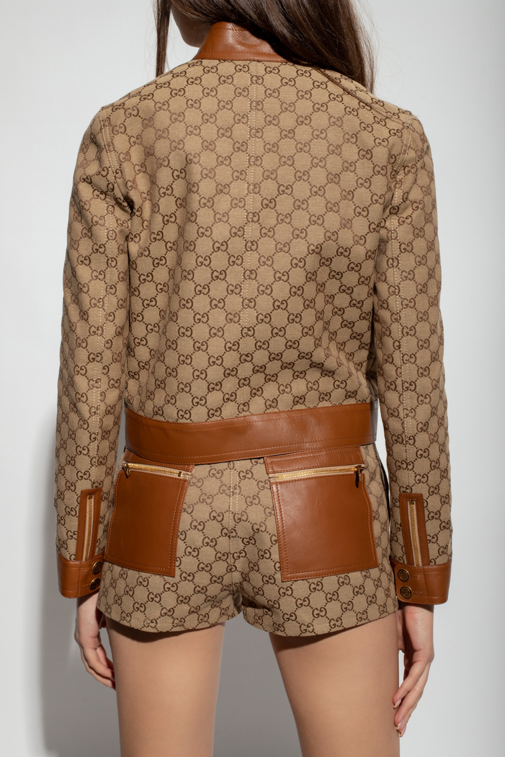 Gucci Gucci Dionysus mini shoulder bag in black leather