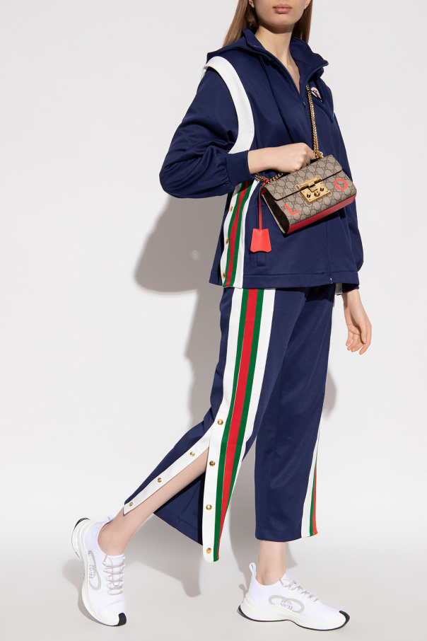 gucci mit Hoodie with detachable sleeves