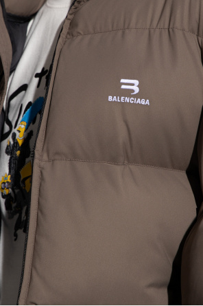 Balenciaga Quilted donegal jacket