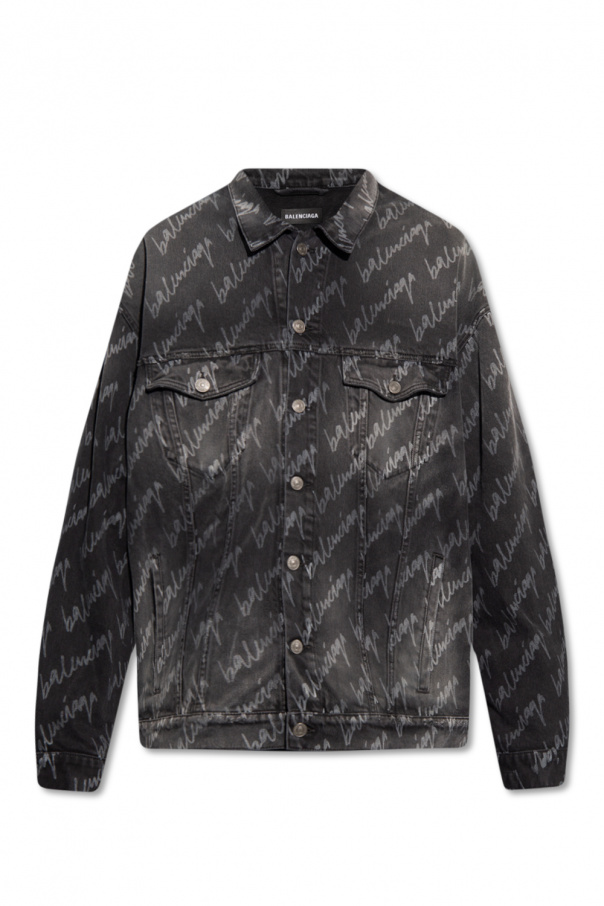 Balenciaga Denim jacket gen with wide sleeves