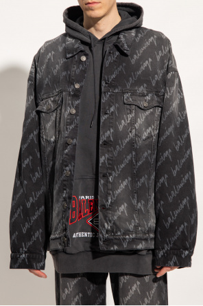 Balenciaga Denim jacket gen with wide sleeves